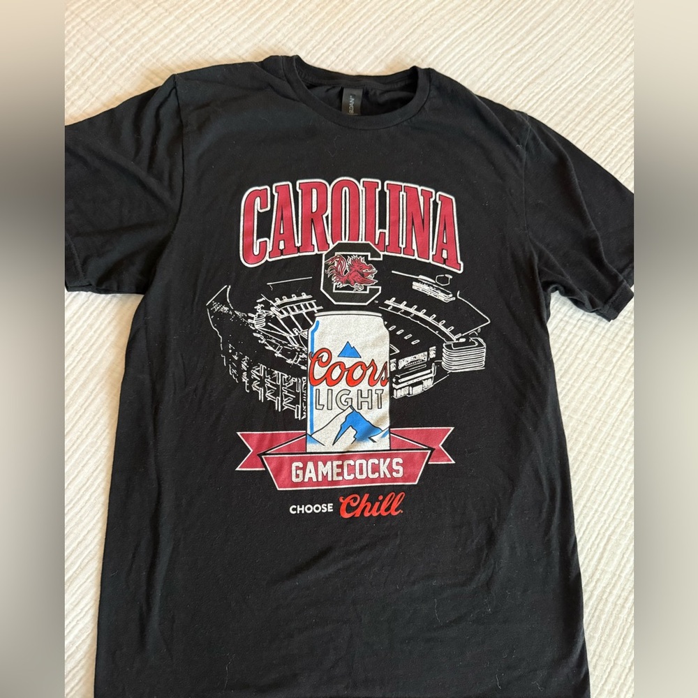 Carolina Gamecocks Coors Light tee